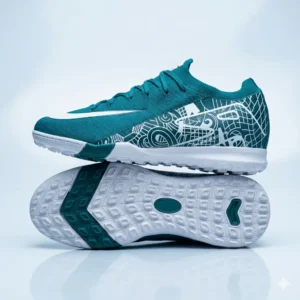 Chaussures de football turf vert