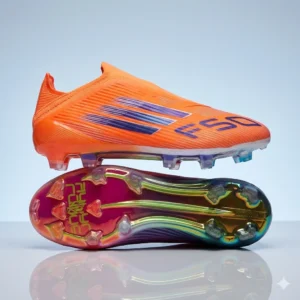 Chaussures de football professionnelles orange
