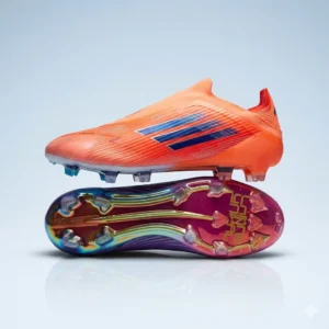 Chaussures de football professionnelles orange