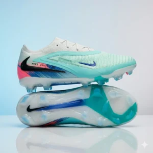 Chaussures de football professionnelles bleu clair