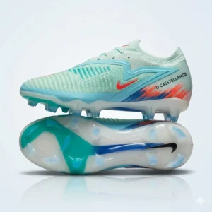 Chaussures de football professionnelles bleu clair